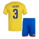 Kolumbija Jhon Lucumi #3 Replike Domaci Dres za djecu SP 2026 Kratak Rukav (+ Kratke hlače)